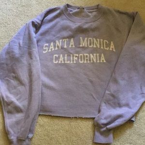 Brandy Melville cropped sweatshirt